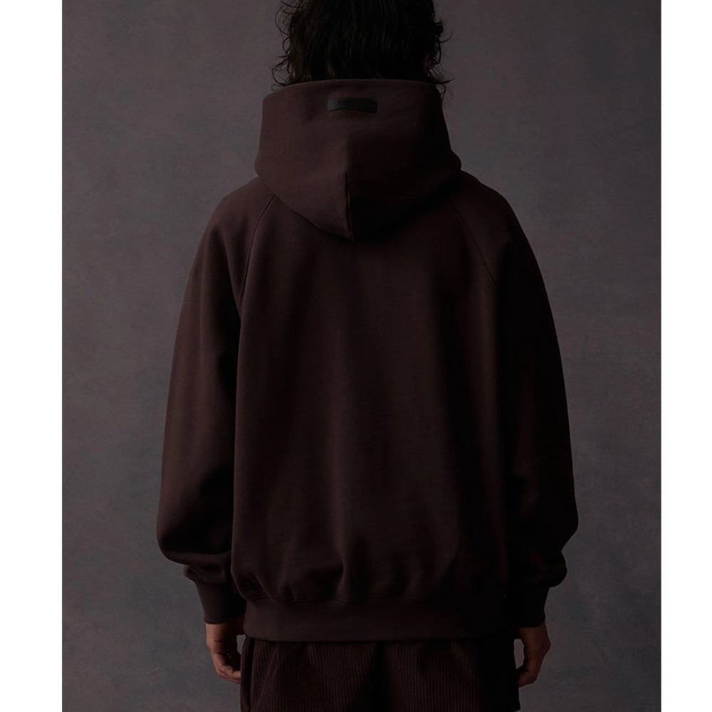 ESSENTIALS Fear of God PLUM Hoodie Limited Edition Oversized Pullover Large NWT - Picture 6 of 12